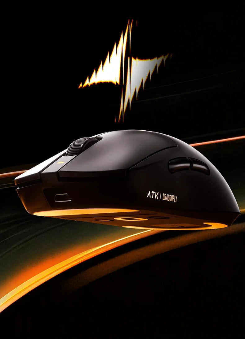 ATK A9 Ultra kabellose Gaming-Maus, Tri-Mode, 8K, 53g, leicht, A9/A9 SE/A9 Plus/A9 Pro Gaming-Maus, E-Sports-PC, personalisiertes Geschenk