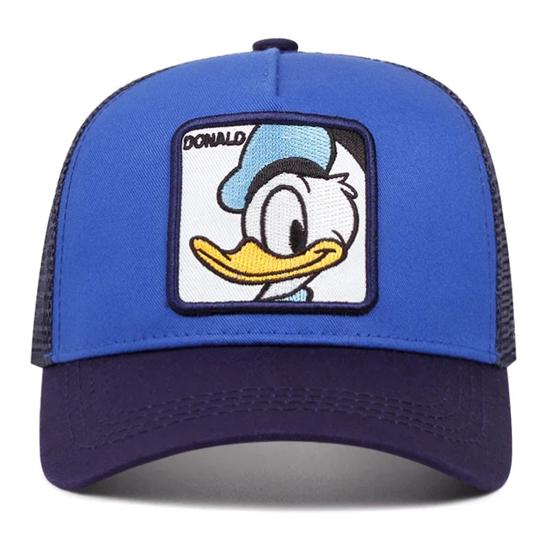 High Quality Brand Anime Cartoon Snapback Cotton Baseball Cap Men Women Hip Hop Dad Mesh Hat Trucker Hat Dropshipping