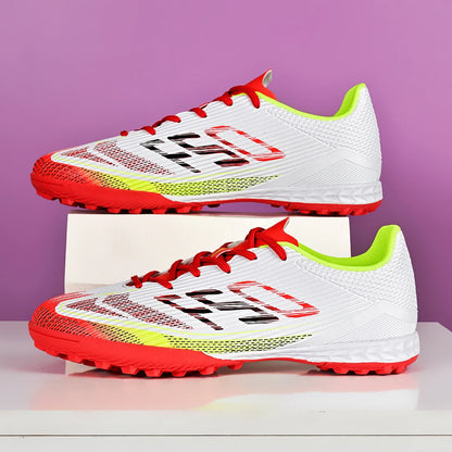 Scarpe da calcio professionali da uomo TF con tacchetti spezzati, super aderenza e antiscivolo, adatte a tutte le stagioni
