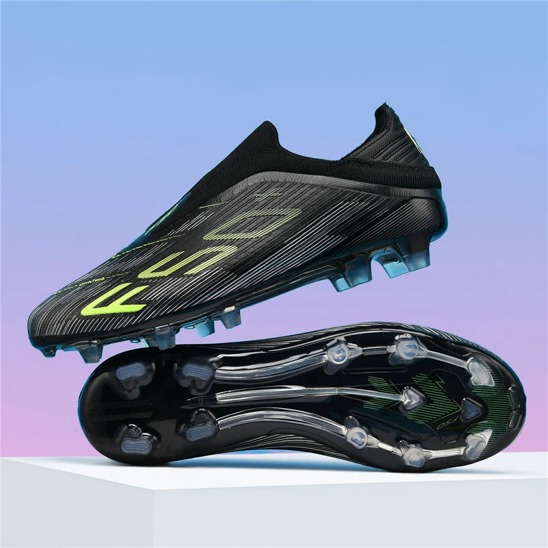 Nuove scarpe da calcio da uomo con tacchetti per erba, comode scarpe da futsal per turf, scarpe sportive ultraleggere FG antiscivolo indoor per adulti