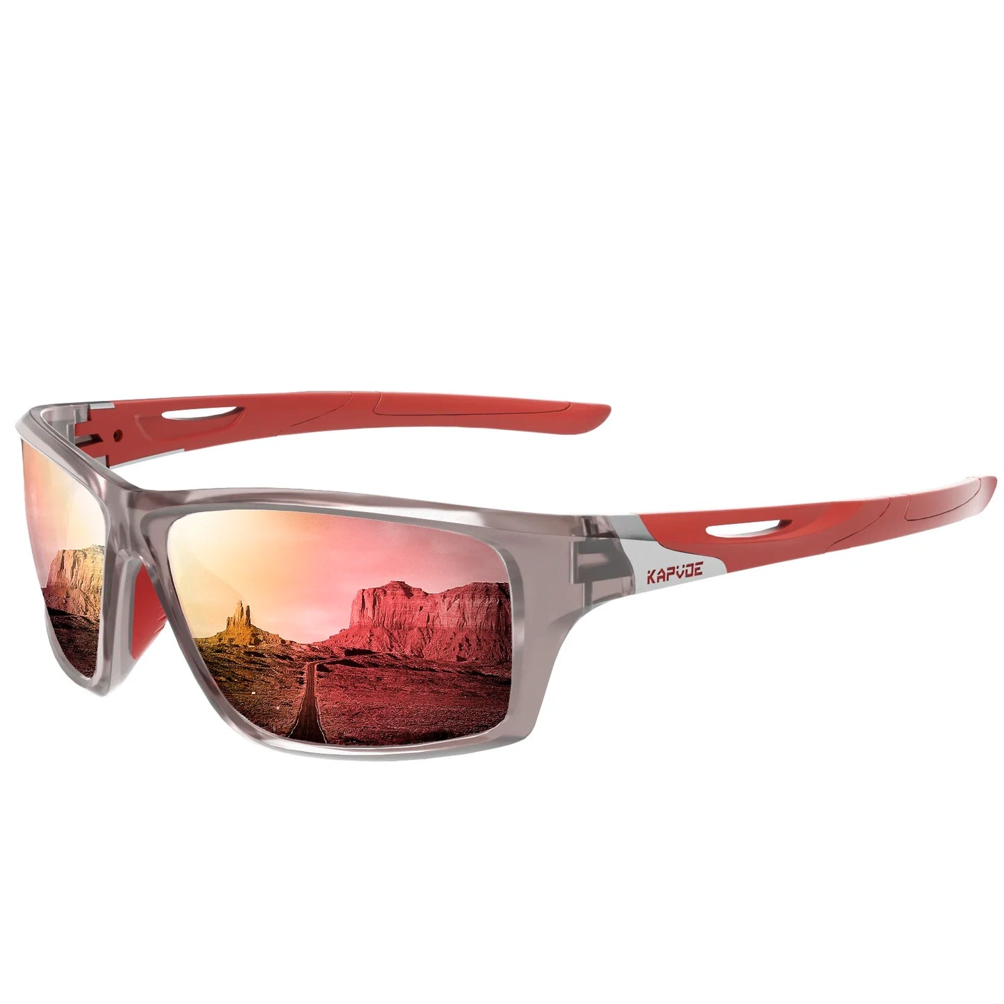 Kapvoe Polarized Fishing Sunglasses Cycling Man Women UV400 Cycling Glasses Sports Goggles Bike Eyewear MTB Bicycle Glasses