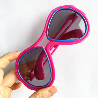 NEW Sunglasses Unisex Sun Glasses Anti-UV Spectacles Oversize Frame Eyeglasses Personality Ornamental Simplity Google