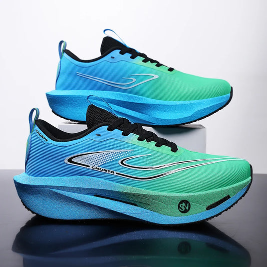 Men's Running Shoes 2025 New Professional Cushioned Breathable Marathon Fashion Sports Training Lightweight Sneakers