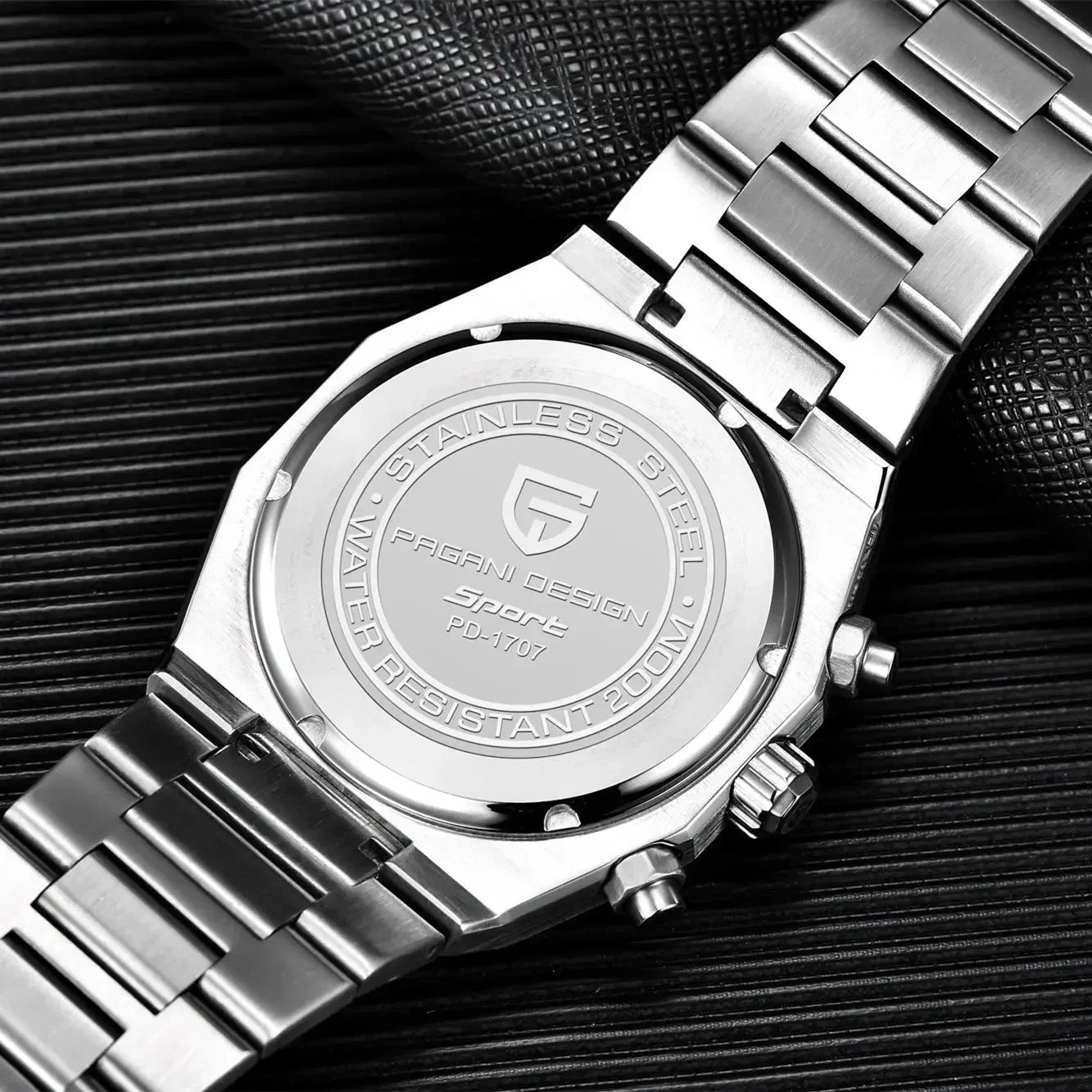 Pagani Design 2026 New Vk63 Fashionable Men V2 Quartz Chronograph Luxury Sapphire Stainless Steel Waterproof Sport 20Bar Luminou