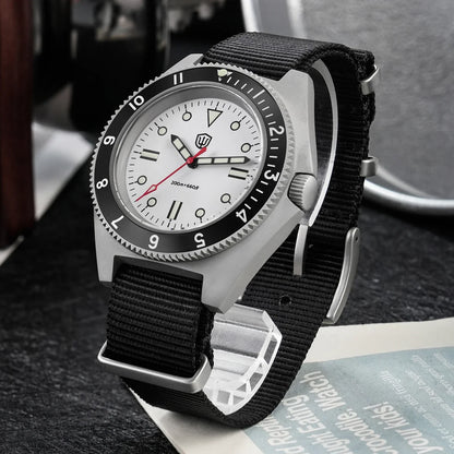 Watchdives WD1972 Quartz Watch VH31 Sweep Seconds Movement Sapphire Crystal BGW9 Luminous 20Bar Waterproof Vintage Men's Watches