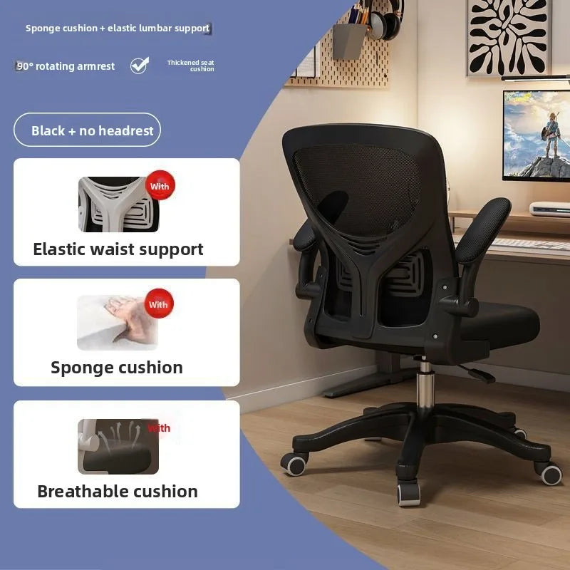 Ergonomic Gaming Chair for Dorm Office Long Hours Comfortable Computer Desk Chair