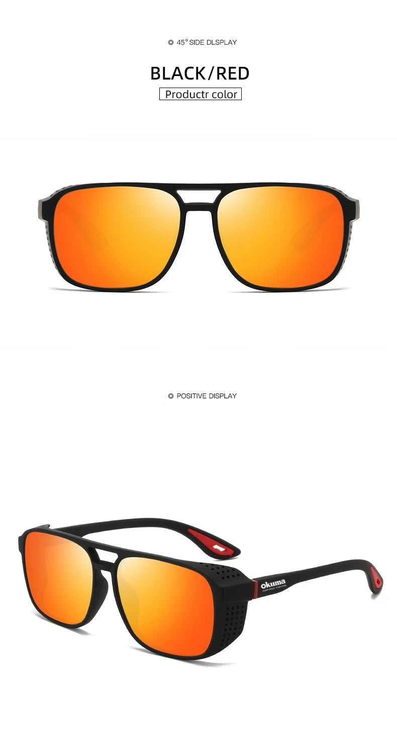 Okuma Fashion Polarized Glasses UV400 Anti Stray Light, Suitable for Cycling, Driving, Fishing, Mountaineering, Hunting, etc