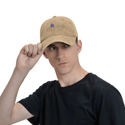 Game Stardew Valley Sun Baseball Cap y2k Funny Unisex-Teens Washed Hip Hop Hats Sun-Proof Design Outdoor Sport Snapback Cap Gift