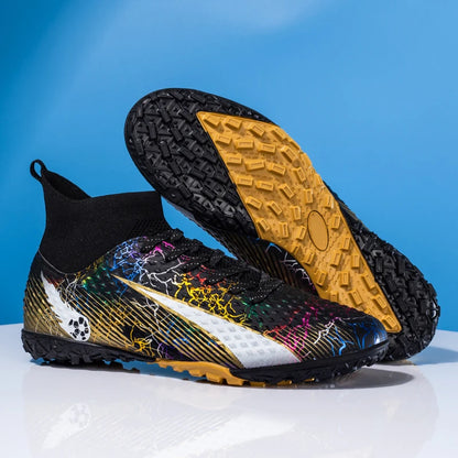 Chaussures de football cloutées pour hommes et femmes, chaussures de football, chaussures d'entraînement de football en plein air, offre spéciale
