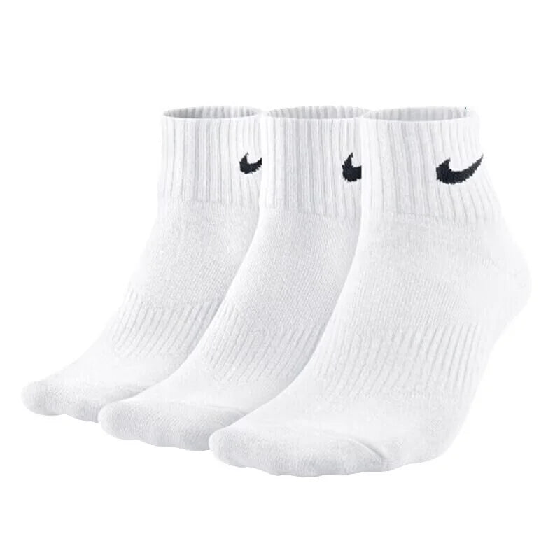 Nike Logo Athletic High-Top-sokker Træningssokker til midt på læggen Unisex-stil Kombinationspakke Hvid SX7676-100