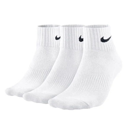 Nike Logo Athletic High-Top-sokker Træningssokker til midt på læggen Unisex-stil Kombinationspakke Hvid SX7676-100