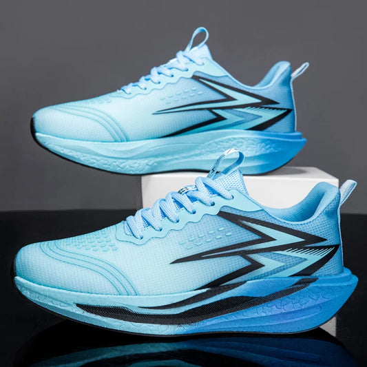NEW Men Sports Running Shoes Off Marathon Breathable Light Comfortable Athletic Sneakers Jogging Basketball Tennis Air Cushion