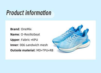 Zapatillas deportivas ONEMIX: nuevas zapatillas de running para hombre con amortiguación, antideslizantes, transpirables y ligeras; zapatillas deportivas para mujer para actividades al aire libre