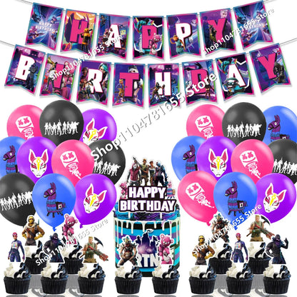Fortnite Anime Games Figure Model PVC Dolls 8pcs/set Figure Toys Trooper Figurine Anime Collection Kids Fans Birthday Xmas Gifts