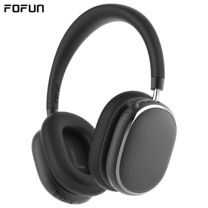Hybrid Active Noise Cancelling Headphones, Wireless Headphones Bluetooth 6.0 with Transparent Mode, Hi-Res Audio, Deep Bass, Metal