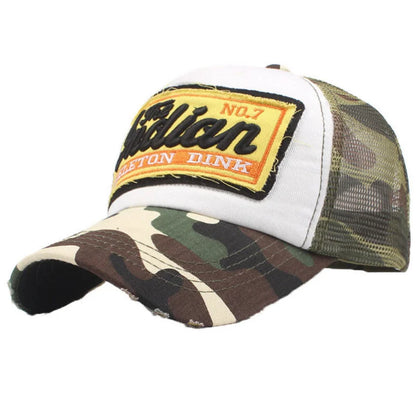 Fashion Letter Embroidery Baseball Cap for Men Women Summer Breathable Mesh Snapback Hat Unisex Hip Hop Trucker Bone Gorras