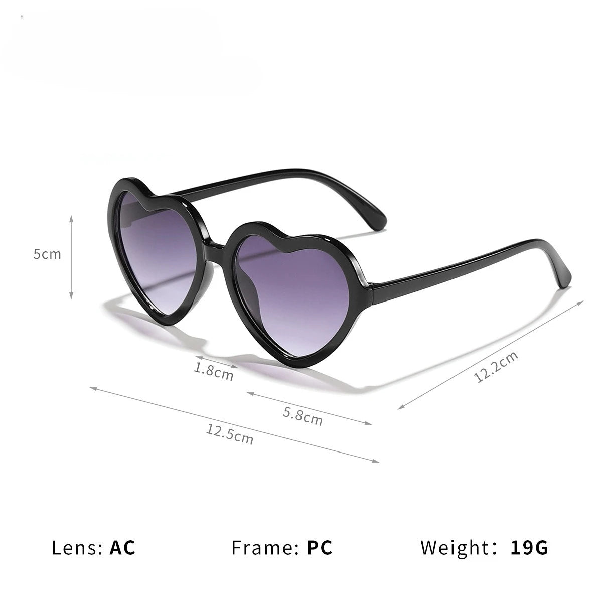 Stylish Kids rose pink Heart Sunglasses UV400 Protection Adjustable Frame for Boys Girls Baby Toddler 0-12 Years eyewear