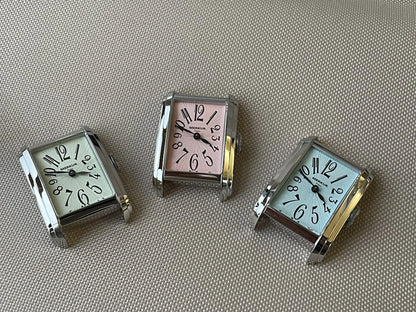 New MERKUR NH05 Rectangle Retro Casual Watch for Men Business Series Automatic Chorded Watch Sapphire White Watch