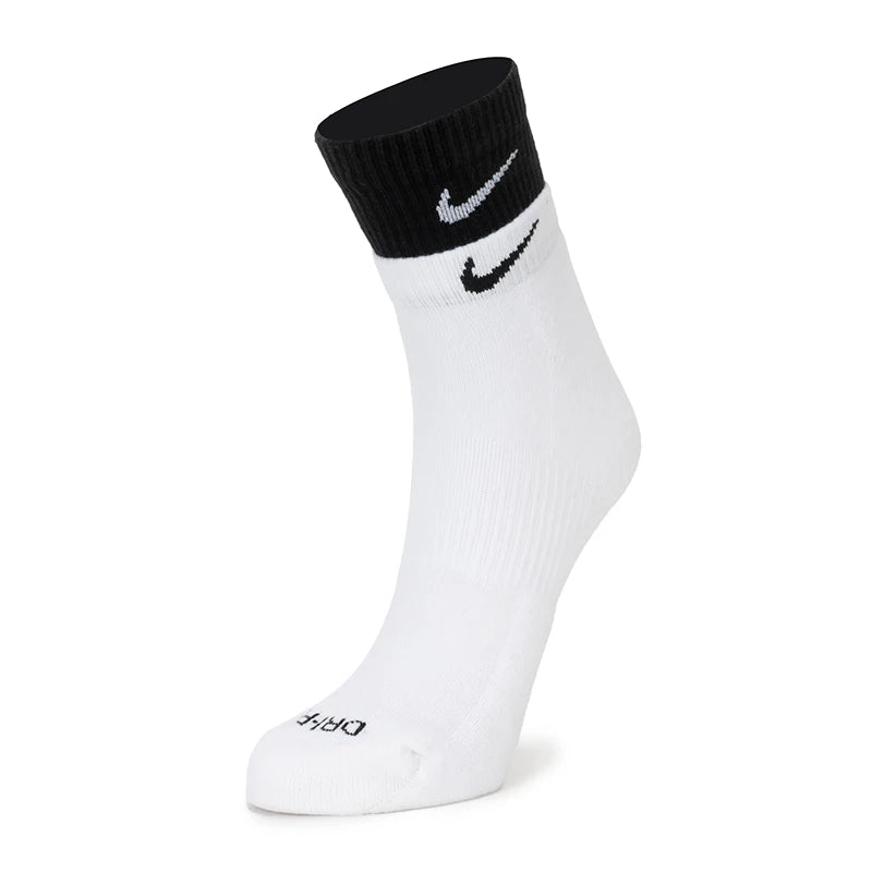 Pánské a dámské ponožky Nike pro fitness, běh a cvičení, měkké, pohodlné a prodyšné volnočasové ponožky, ponožky po lýtka