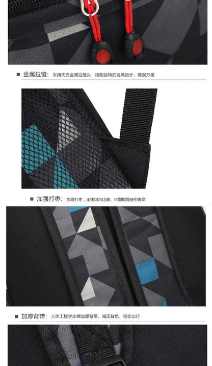 In Stock Minecraft Enderman Creeper Graphic Printed Backpack Large Capacity Lightweight Fashion Casual For Daily Travel Outdoor