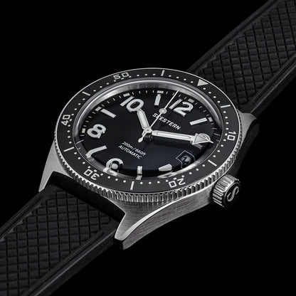 Sugess Diving Watch for Men Automatic Mechanical Wristwatches 20ATM Waterproof Sapphire NH35A Movement BGW9 Luminous New S434-2
