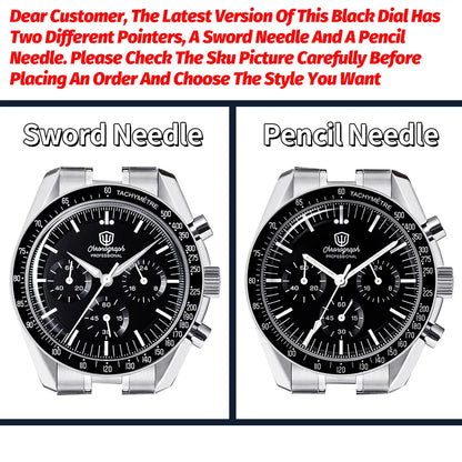 Relógio Masculino Watchdives New Wd1863 Quartz VK63 Chronograph, Safira Abaulada, Impermeável, 39Mm, Aço, Marca Premium, Luxo Business