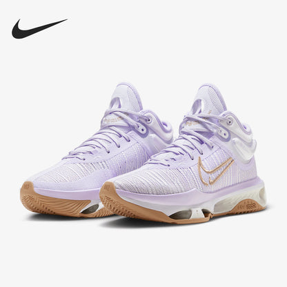 Ténis de basquetebol Nike genuínos para homem, com amortecimento e respirabilidade, de cano médio, modelo DJ9432-500