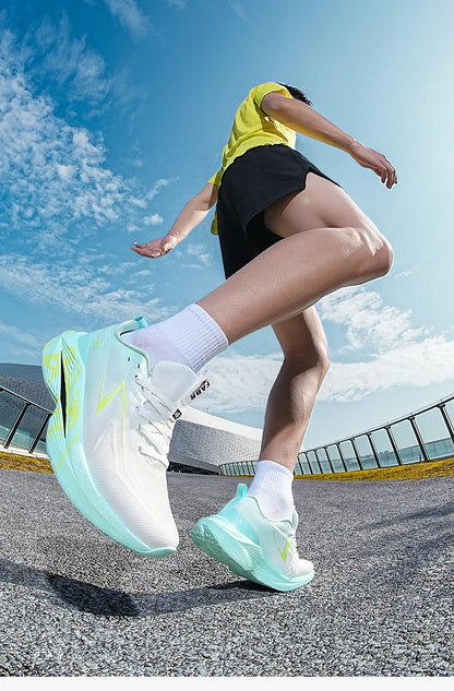 Running Shoes Carbon Plate Specialty Marathon Men's Sports Mesh Breathable Lightweight Women's Athletic Non-Skid Sneakers