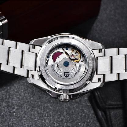 PAGANI DESIGN New GMT Mens Mechanical Watches 100M Waterproof Clock Sapphire Glass Automatic Men Watch PD-1792 Relogio Masculino