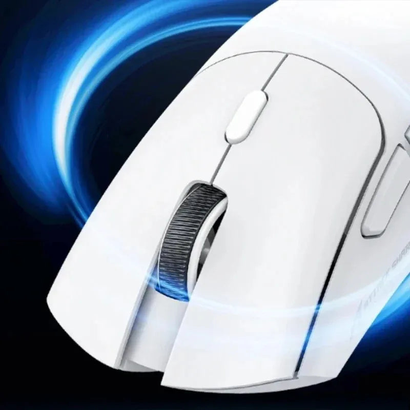 Rato ultraleve ATTACK SHARK R1 59g com PAW3311, 18000DPI, 400IPS, 40G, 1000Hz, Tri-Mode, controlador Broadcom BK3633, 20 milhões de cliques