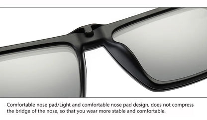 Myopia Polarized Magnet Sunglasses Women Men Clip On Glasses Square Optic Spectacle 6 In 1 Eyeglass Frames -0.5 TO -10