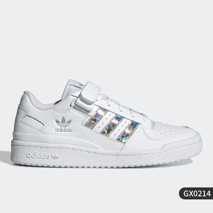 Chaussures de sport décontractées Adidas Genuine Clover FORUM LOW pour hommes et femmes GX0214