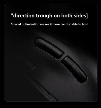 Rato Gaming Bluetooth Sem Fios ATK Dragonfly A9, Design Ergonómico, Resposta Rápida, PAW3950 Ultra, 800mAh, Leve, 8KHz, eSports