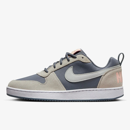 Ténis desportivos casuais de cano baixo Nike Authentic Court Borough para homem e mulher 861533-400