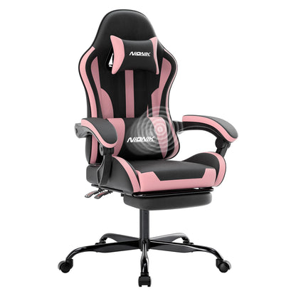 Ergonomic Gaming Chair with Headrest and Lumbar Support For Office Computer Living Room Computer Chair with Footrest