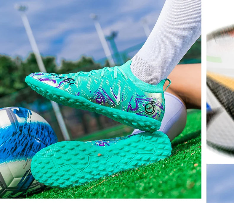 Professional Soccer Sneakers for Men Women High Quality Fashion Men's Football Cleats Large Size 46 Futsal Shoes Man Trainers