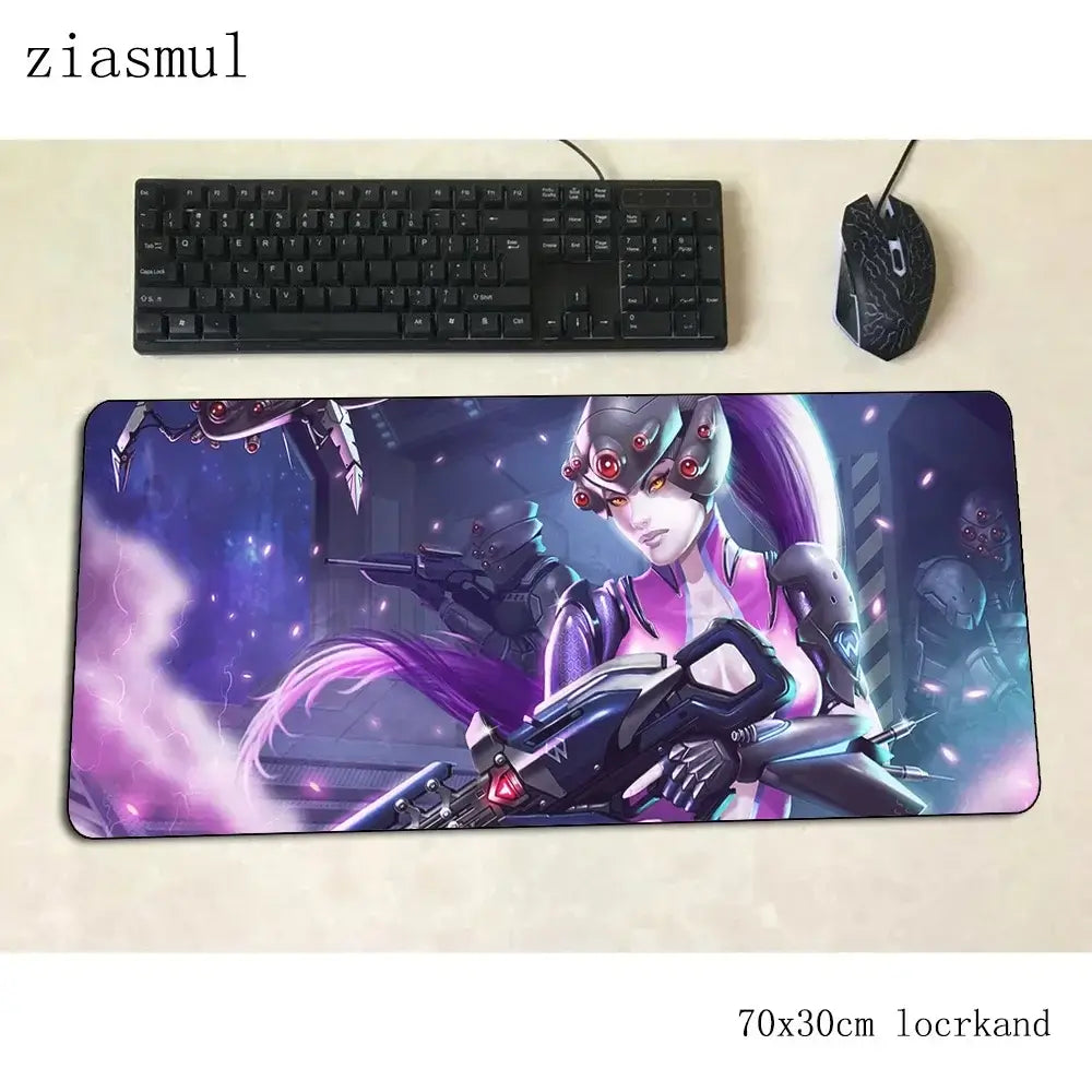 overwatch mouse pad Cartoon Computer mat 700x300x3mm gaming mousepad large Indie Pop padmouse keyboard games pc gamer desk
