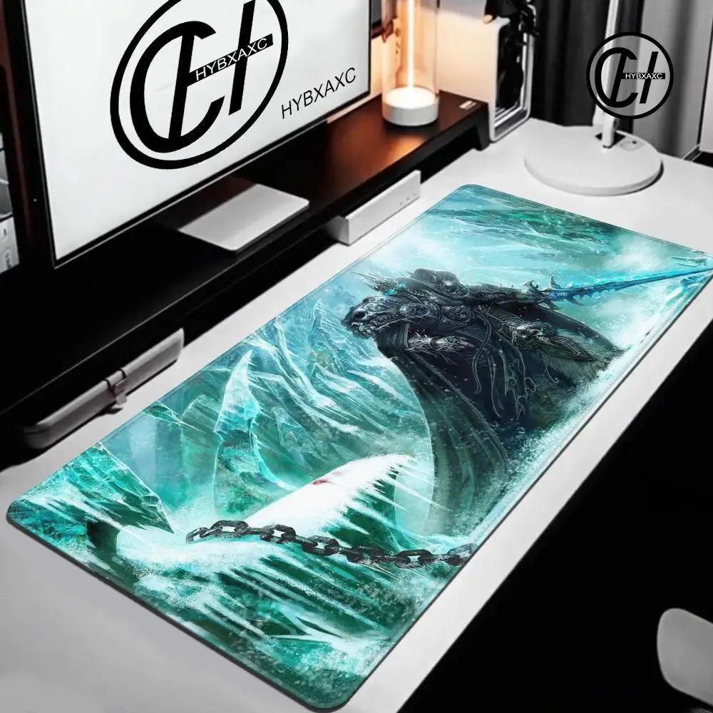 Mouse Pad World of Warcraft Lich King για PC HD Anime Gaming Αξεσουάρ Πληκτρολόγιο Mousepad Φορητού Υπολογιστή XXL Επιφάνεια Γραφείου για Game Cabinet Χαλί