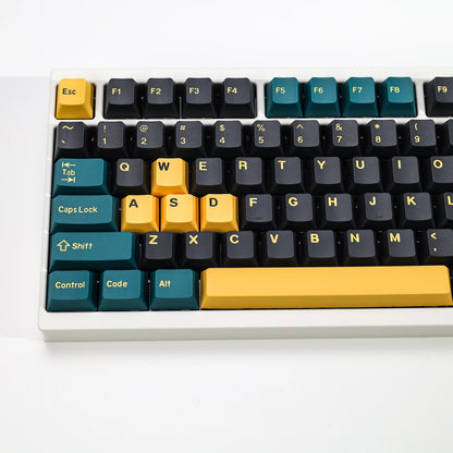 KBDiy GMK MarrsGreen Keycap Retro PBT ISO Double Shot Cherry Profile Keycaps For MX Switches Mechanical Gaming Keyboard Key Caps