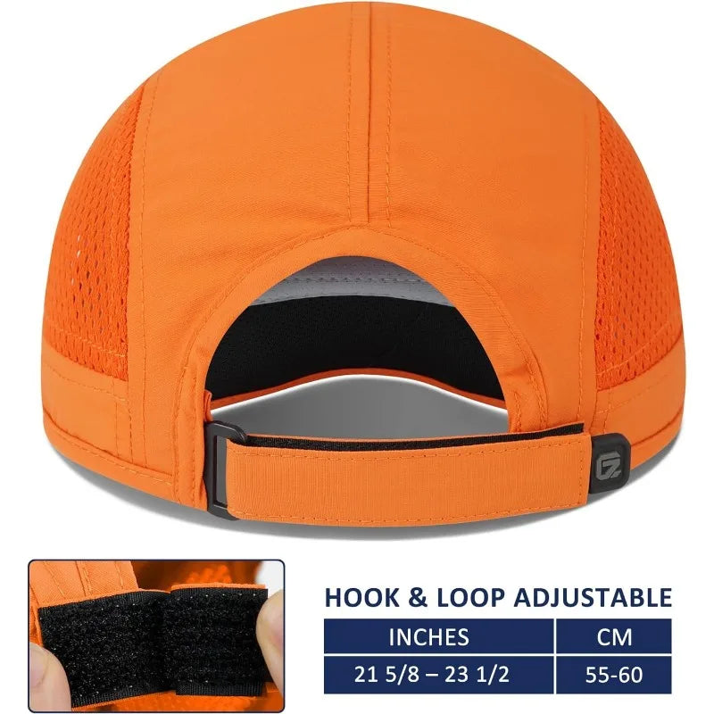 GADIEMKENSD Lightweight Running Cap Sun Hat for Trekking Hiking Quick Dry Breathable Outdoor Sports Unisex
