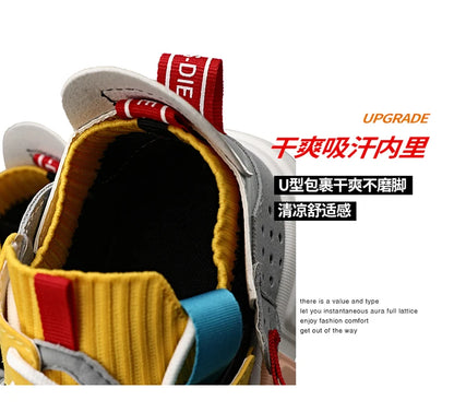 Shoes Men Sneakers Male Casual Men's Shoes Tennis Luxury Shoes Trainer Race Breathable Shoes Fashion Loafers Running Shoes for Men