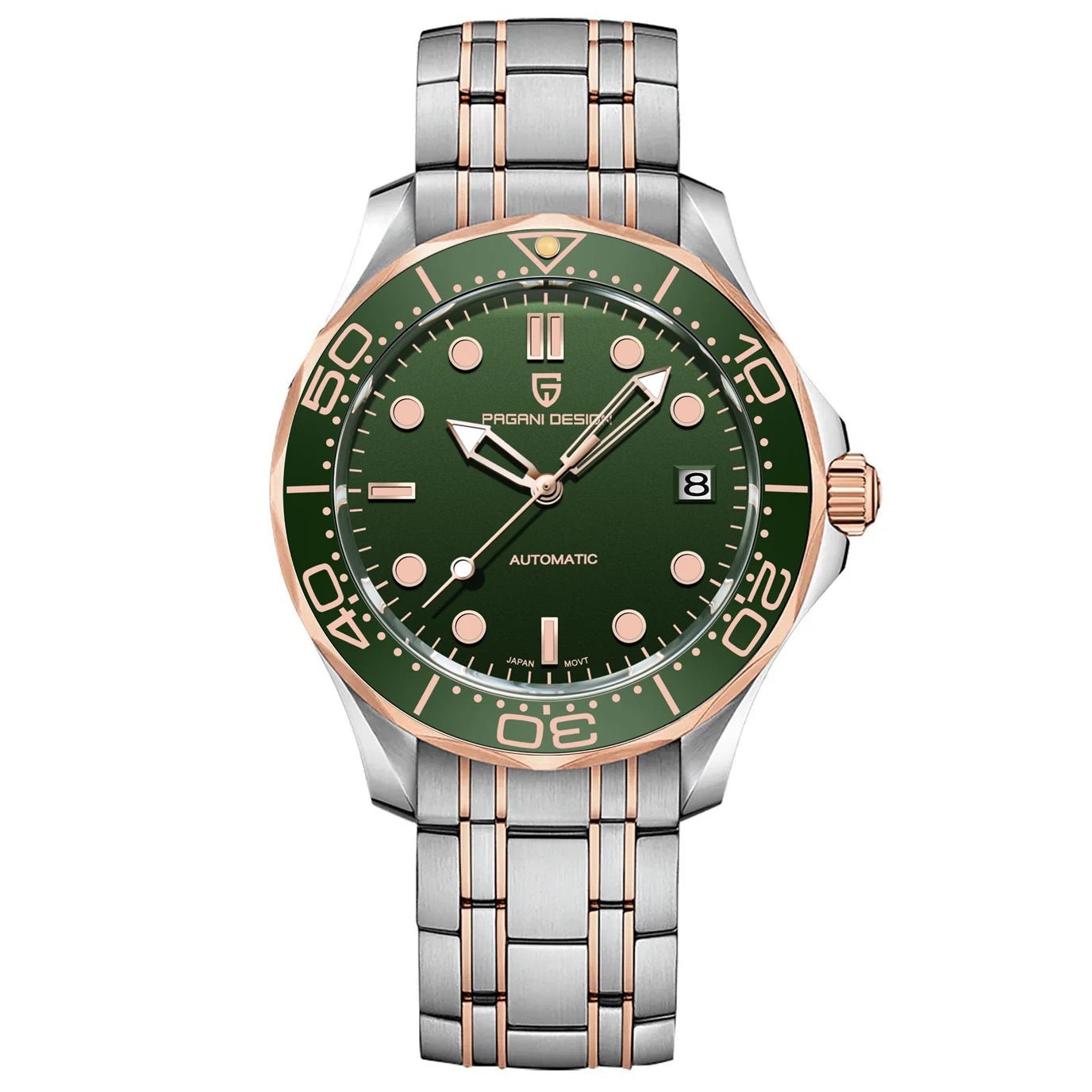 PAGANI DESIGN 2026 Nuevo V2 Waves 200M Reloj de buceo para hombre, reloj automático de lujo y moda para hombre, cristal de zafiro AR, reloj de pulsera para hombre