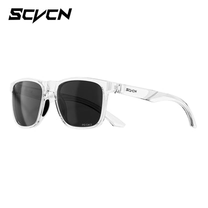 SCVCN Polarized Hiking Eyewear Fishing Sunglasses Cycling Glasses Fashion UV400 Bike Men MTB Sports Bicycle Glasses Outdoor