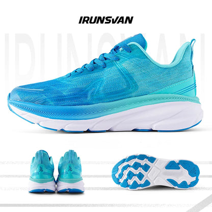 IRUNSVAN 2026 Original Air Cushion Running Shoes Fitness Jump Exercise Breathable Sports Shoes Men's Walking Shoes
