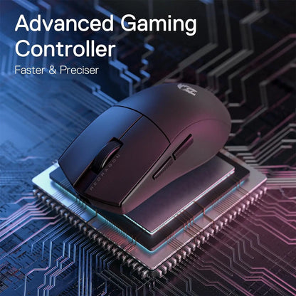 Redragon M916 Wireless Gaming Mouse, Ultra-Light 49g 2.4GHz Wireless Gamer Mouse with 8000 DPI, Ergonomic Grip & Programmable Buttons