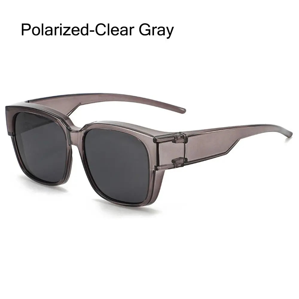 for Driving Riding That Can Be Worn over Other Glasses Fit Over Glasses Sunglasses Wrap Around Square Shades Polarized