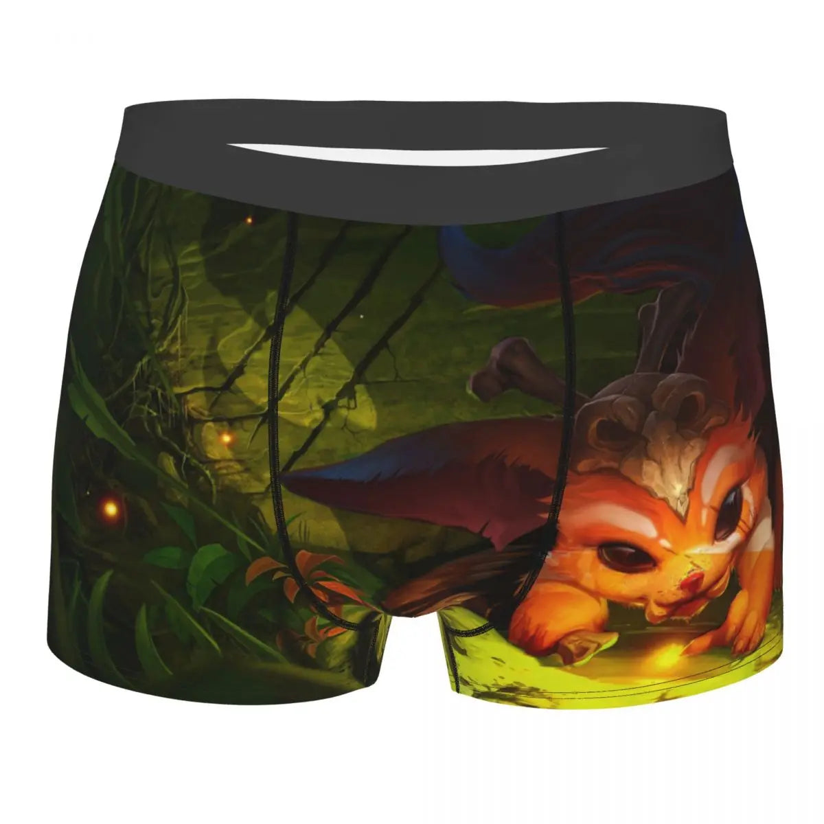 Ornn League of Legends LOL MOBA-spil Underbukser Åndbare trusser Herreundertøj Sexede shorts Boxershorts