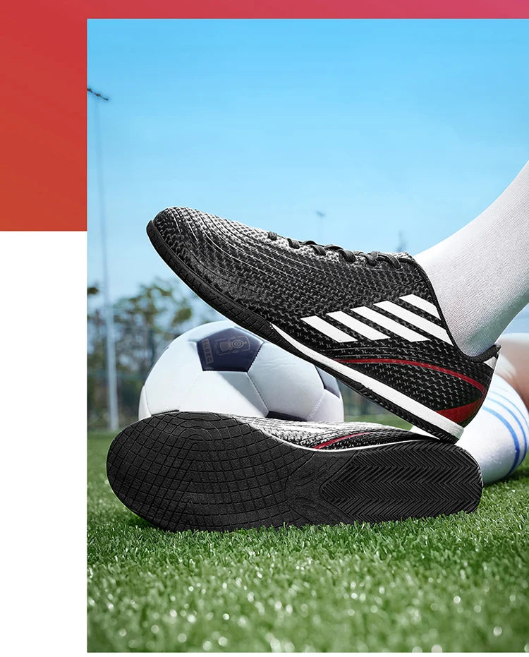Indoor Soccer Shoes Men Futsal Sneakers Non-Slip Children Society Football Boots Outdoor Training Trainers Fashion Male Sneakers.