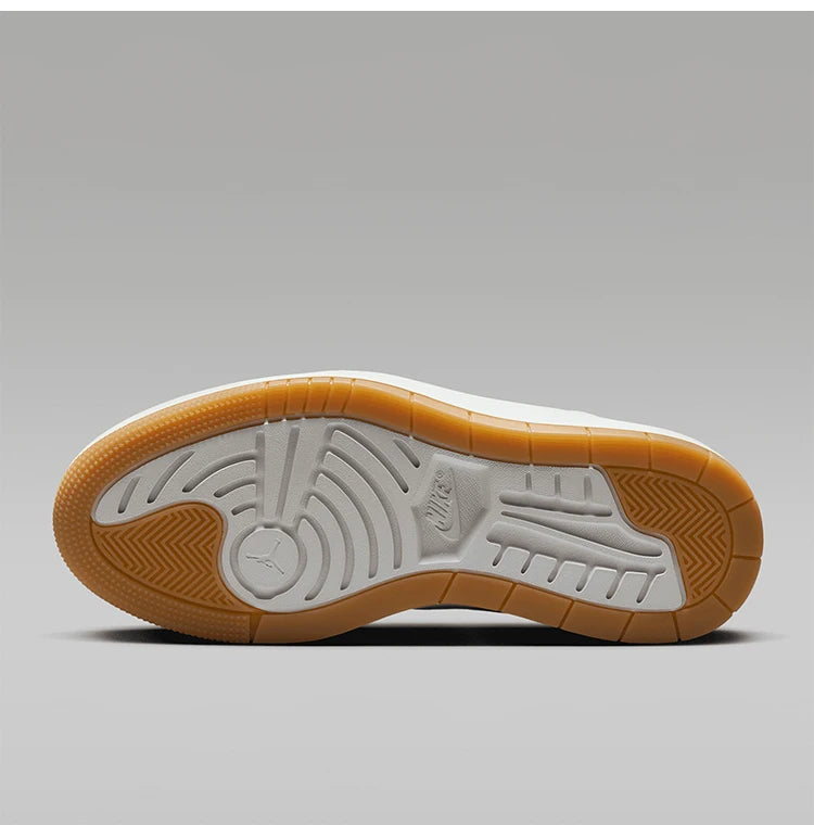 Ténis desportivos Nike Air Jordan genuínos para mulher, com sola grossa e duradoura, FB9894-100