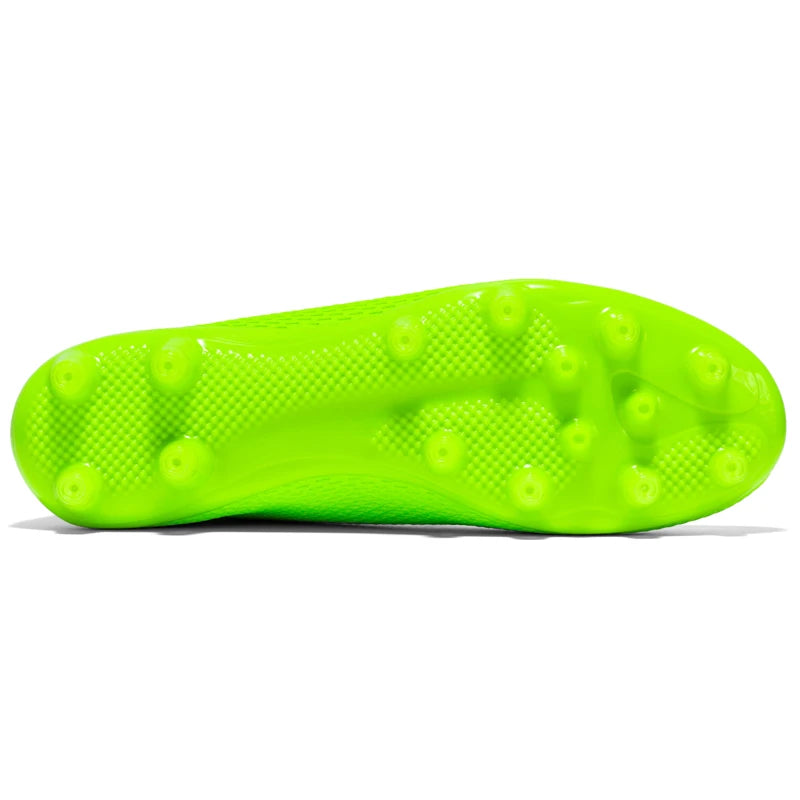 New Unisex Long Spike Football Boots Men Broken Nail Soccer Shoes AG/TF Training Soccer Cleats Sneakers Non-Slip Ankle Zapatos